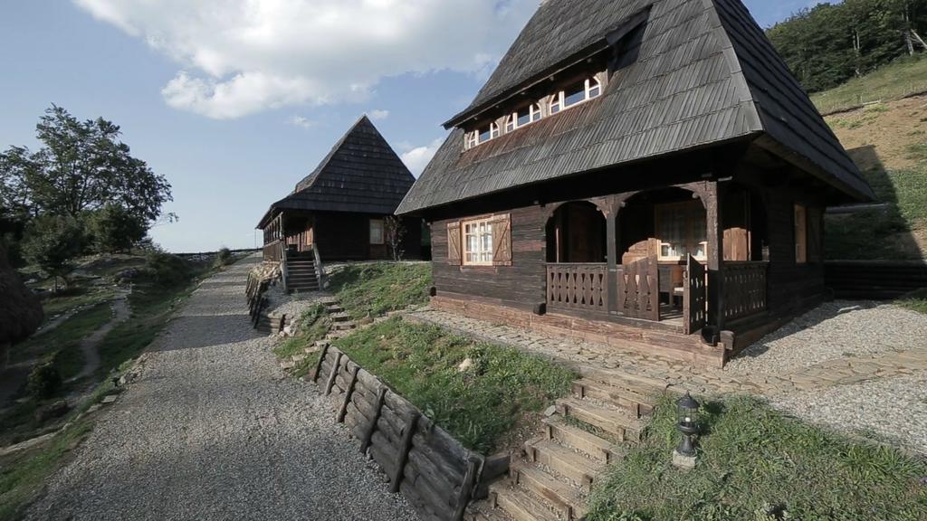 ホテルRaven'S Nest Sălciua de Jos エクステリア 写真